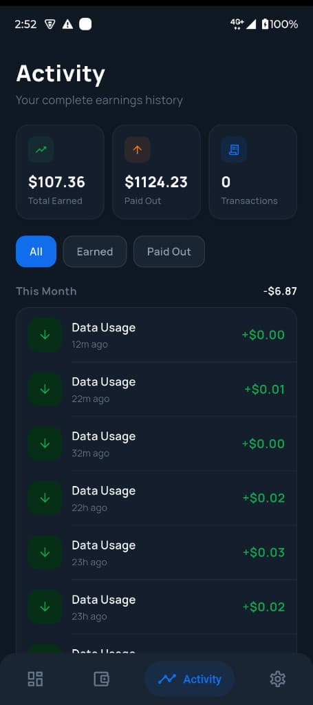 App screenshot