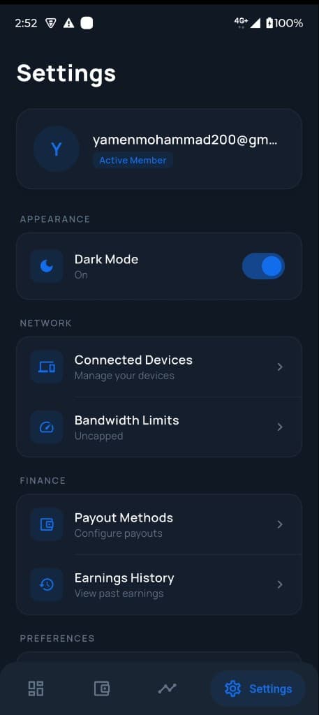 App screenshot
